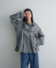 Green Parks 【WEB限定】ドロストシャーリングウエストタックシャツⅡ