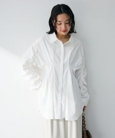 Green Parks 【WEB限定】ドロストシャーリングウエストタックシャツⅡ