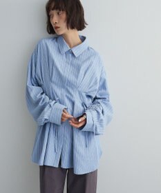 Green Parks 【WEB限定】ドロストシャーリングウエストタックシャツⅡ