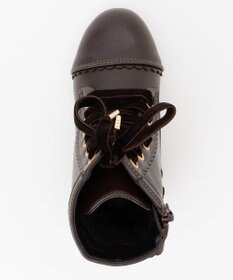 ANY KIDS 編み上げブーツ