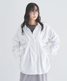 Green Parks 【WEB限定】ドロストシャーリングウエストタックシャツⅡ