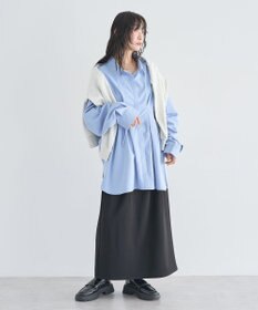 Green Parks 【WEB限定】ドロストシャーリングウエストタックシャツⅡ