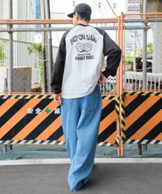 WEGO 【ユニセックス着用ITEM】ラグラングラフィックBIG　T（LS）