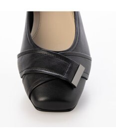 Riz raffinee <Riz raffinee>【レイン対応】ベルト巻きスクエアトゥパンプス