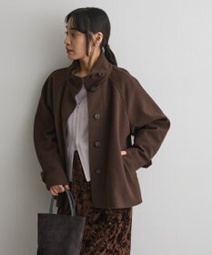 CRAFT STANDARD BOUTIQUE スタンドカラーメルトンショートコート