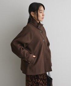 CRAFT STANDARD BOUTIQUE スタンドカラーメルトンショートコート