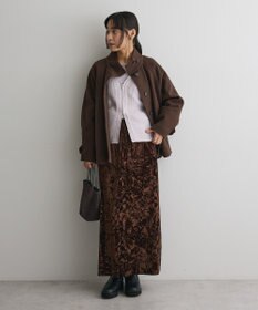 CRAFT STANDARD BOUTIQUE スタンドカラーメルトンショートコート