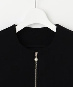 Feroux 【洗える】ペプラム ダンボールジレ