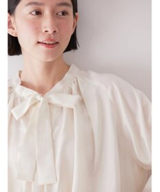 AMERICAN HOLIC イージーケア２ＷＡＹボウタイブラウス