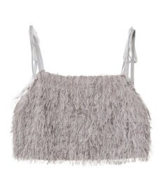 earth music&ecology ラメミックスフェザービスチェ