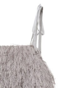 earth music&ecology ラメミックスフェザービスチェ