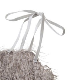 earth music&ecology ラメミックスフェザービスチェ