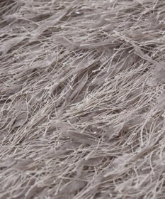 earth music&ecology ラメミックスフェザービスチェ