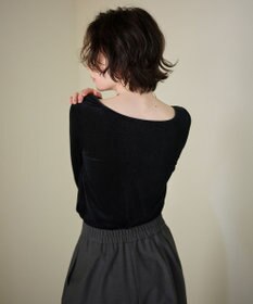 #Newans 【洗濯機可／ 前後着用可】 シアーベロアプルオーバー