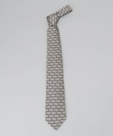 GOTAIRIKU GOTAIRIKU別注【日本製】シルク ネクタイ_チェック織り