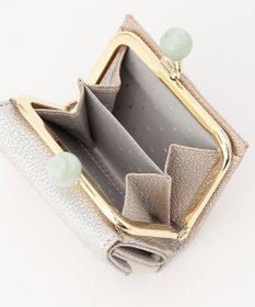 UNBILLION ペルケ perche / アクリル玉三つ折りミニサイフ