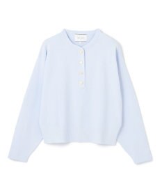 BEIGE， 【洗える】LAURA / クルーネックボタンニットトップス
