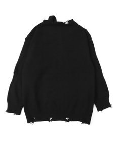 WEGO バタフライダメージワンショルダーニット