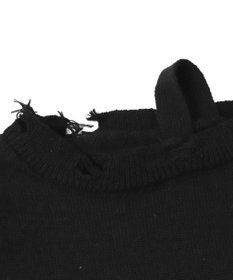 WEGO バタフライダメージワンショルダーニット