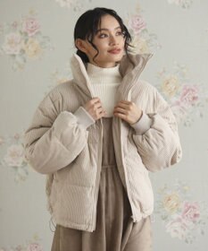 Green Parks ・ｓｗｉｎｇ　ｂｙ　コーデュロイスタンドブルゾン