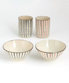 たち吉 【たち吉】十草夫婦揃〈茶碗2個・湯呑2個〉美濃焼