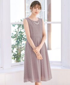 Tiaclasse 【新色追加・洗える】大人上品な総レースワンピース