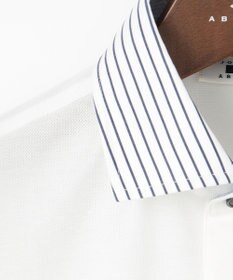 JOSEPH ABBOUD 【速乾 / お手入れ簡単】 猛暑に最適！シャンブレーポロシャツ