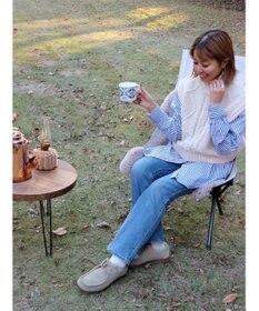 Green Parks ケーブルニットベスト