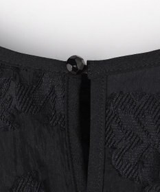 ANY SIS 【2SET】ジャガード ケープ トップス × サロペット