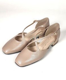 Dominic3 クロスストラップ セパレートパンプス