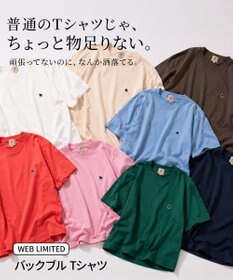 J.PRESS MEN さりげなくちょうどいい【WEB限定 / 8色展開】バックブル Ｔシャツ