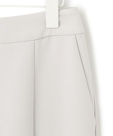 ICB L 【洗える】 ダブルクロスクレープ スカート