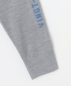 23区GOLF 【MEN】【ウォッシャブル】ウールブレンド アーガイル ニット