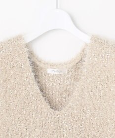 Feroux ジレ付きニット ワンピース