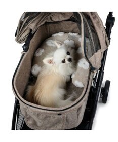 PET PARADISE ペットパラダイス 遠赤外線 ボアピロー 《お花柄》