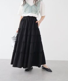 Green Parks ・SUGAR SPOON メローティアードスカート