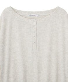 AMERICAN HOLIC 【選べる丈】ヘンリーネックワッフルメロープルオーバー