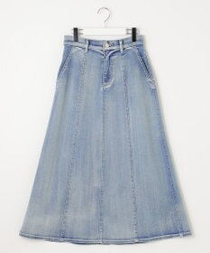 自由区 L 【洗える】ウスカルデニム スカート
