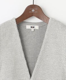 JOSEPH ABBOUD 【キングサイズ・清涼感】洗える！ストローヤーンニット ベスト