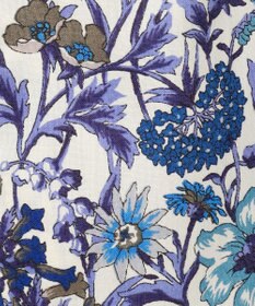 JOSEPH ABBOUD 【キングサイズ・英国リバティ社・纏うアート・柄で魅せる】リバティプリント シャツ　25AW