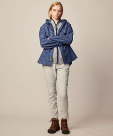 JOSEPH ABBOUD MOUNTAIN 【洗える・イタリア糸使用】 コットンスラブ ニット ブルゾン