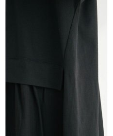 Green Parks 布帛ドッキングカットソーワンピース