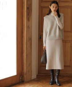 J.PRESS LADIES L 【WEB限定カラーあり・洗える】ダンボール ナロー スカート