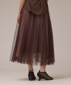 GRACE CONTINENTAL チュールリバーシブルスカート