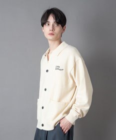 WEGO 【ユニセックス着用ITEM】ワンポイントニットシャツ（LS）