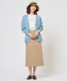 J.PRESS LADIES チノストレッチ ナロー スカート