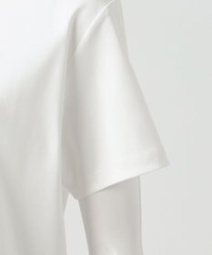 23区 【エステータ】スーピマコットン プレミアムジャージー 半袖クロップド丈Tシャツ