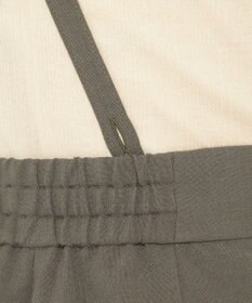 uncrave 【佐藤晴美さん着用】ウォッシャブルドライサップ ワイドパンツ(サスペンダー付き)