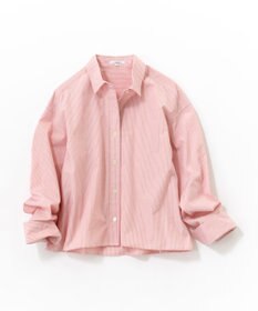 23区 【Oggi4月号掲載/洗える】CANCLINI クロップド シャツ