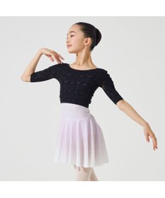 Chacott 【ノーソーイングニット】ジュニア ノーソーイングショートトップ